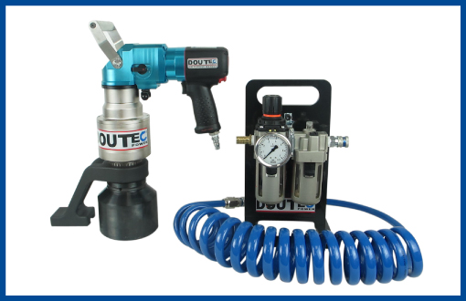 新靜音型彎柄氣動扭矩扳手